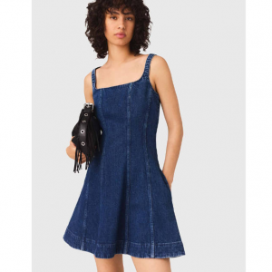 Maje 迷你牛仔連衣裙