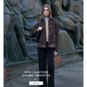 Sandro 25% off Fall-Winter, up to 50% OFF & Extra 25% OFF Spring & Summer styles