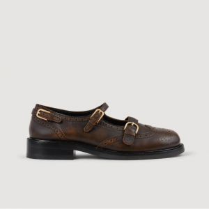 Sandro Multi-Buckle Mary Jane loafers