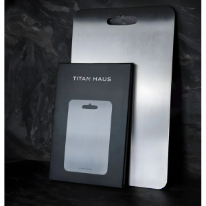 Titan Haus™ 经过认证的纯钛砧板 @ TITAN HAUS