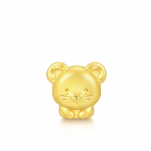 Charme 'Fate & Myth' 999 Gold Rat Charm