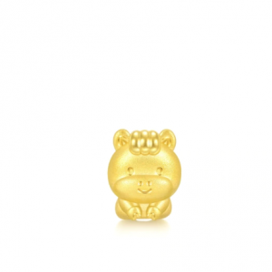 Charme 'Fate & Myth' 999 Gold Horse Charm