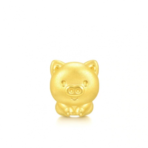 Charme 'Fate & Myth' 999 Gold Pig Charm