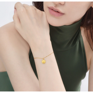 生生有禮 「祈願篇」999.9黃金龍手鍊