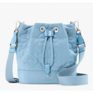 スペード フラワー スモール バケット バッグ