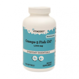 Vitacost Omega-3 Fish Oil‡ Lemon -- 1000 mg - 150 Softgels