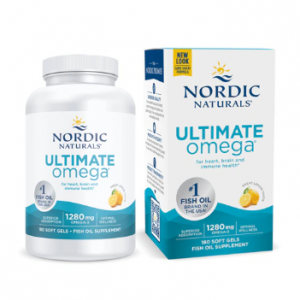 Nordic Naturals 終極歐米伽檸檬味 -- 1280 mg - 180 粒軟膠囊
