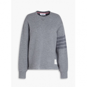 THOM BROWNE 纹羊毛套头衫
