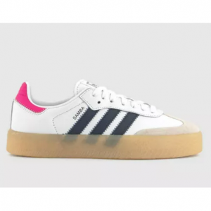 adidas Sambae Trainers  White Night Indigo Pink Gum
