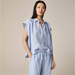 J.Crew Capitaine 新款愛爾蘭亞麻襯衫