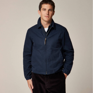 J.Crew Harrington 棉斜紋布夾克
