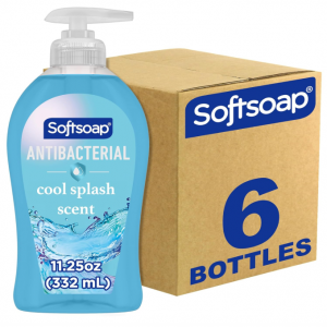 Softsoap 潔淨抗菌洗手液 11.25oz 6瓶裝 @ Amazon