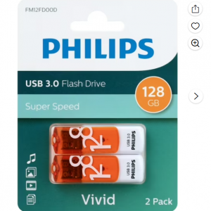 $13 off Philips USB3.0 Vivid 128GB 2-PACK @Walmart