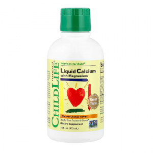 ChildLife Essentials, 含镁液体钙，天然橙味，16 液量盎司（474 毫升）