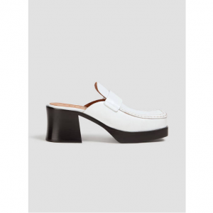 MARNI Leather platform mules