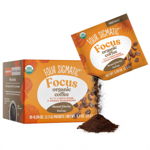 Four Sigmatic 速溶蘑菇咖啡粉 0.09oz x 10袋 @ Amazon