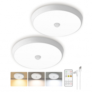 EZVALO Motion Sensor Light Indoor, 2-Pack @ Amazon