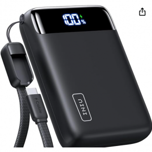 Extra 45% off INIU Portable Charger, Smallest 22.5W 20000mAh USB C in & Out Power Bank @Amazon