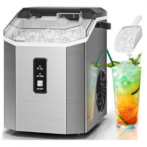 Antarctic Star Nugget Ice Makers Countertop with Self-Cleaning, 35lbs/24H @ Amazon
