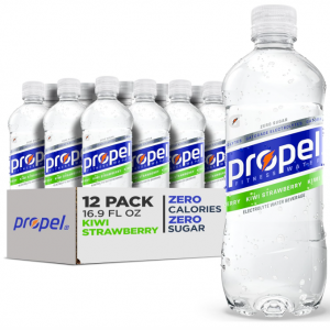 Propel, Kiwi Strawberry, Zero Calorie Sports Drinking Water, 16.9 Fl Oz (12 Count) @ Amazon