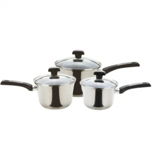 Prestige Dura Steel 3pc Pan Set @ Colour Supplies