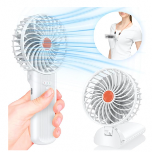 NONGAMX Portable Handheld Mini Fan Rechargeable @ Amazon