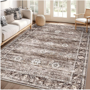 Yamaziot 6x9 Large Washable Area Rug @ Amazon