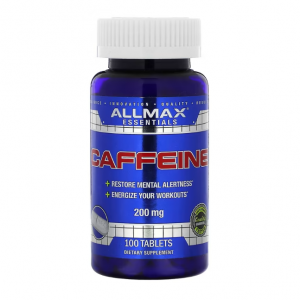 ALLMAX, Essentials，咖啡萃取，200 毫克，100 片