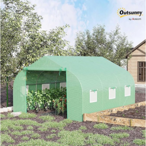 Outsunny 12' x 10' x 7' Outdoor Walk-in Greenhouse @ Amazon