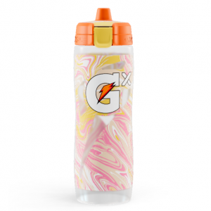 Gx Patterned Water Bottle - Clear 30 oz