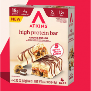 Atkins 全场蛋白能量棒限时特惠