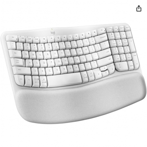 13% off Logitech Wave Keys Wireless Ergonomic Keyboard with Cushioned Palm Rest @Amazon