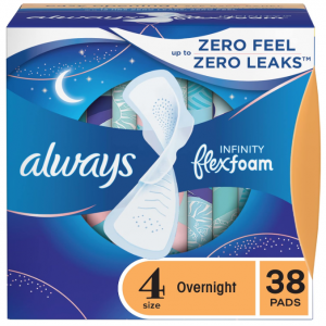 Always Infinity 液体卫生巾 4号 夜用型 38片