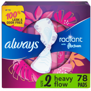 Always Radiant 2号加长日用款 78片