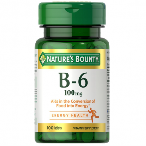 Nature's Bounty 维生素B6 100mg 100粒