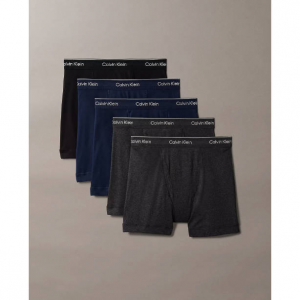 Calvin Klein 經典純棉平角內褲5條裝