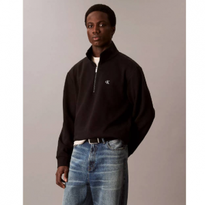 Calvin Klein Archive Logo 四分之一拉鏈運動衫