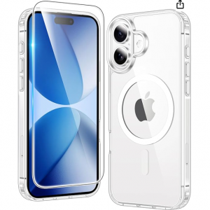 Amazon - FNTCASE iPhone 17 透明磁吸壳+膜套装，现价$4.99