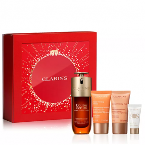 Clarins 2025圣诞限定双萃精华紧致护肤套装