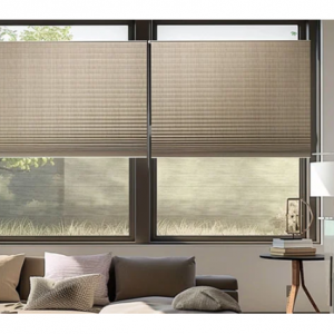 自上而下自下而上无绳蜂窝窗帘