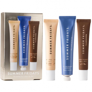 Summer Fridays  The Holiday Trio Set with Lip Butter Balm in Hot Cocoa & Toasted Marshmallow
