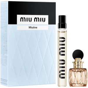 Miu Miu Mini Miutine Eau De Parfum Perfume Duo Gift Set