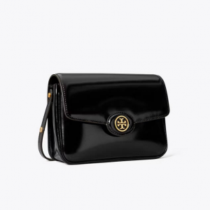 Tory Burch Robinson Spazzolato Shoulder Bag