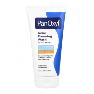 PanOxyl, Acne Foaming Wash, For Face & Body, Maximum Strength, 5.5 oz (156 g)