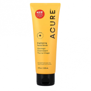 ACURE, Brightening Facial Scrub, 4 fl oz (118 ml)