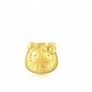 Chow Sang Sang Sanrio characters 「Hello Kitty」足金「福」字串飾