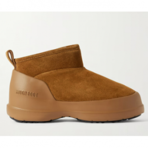 MOON BOOT Luna Low suede boots