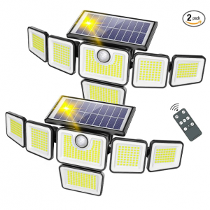 SZPower 太阳能户外灯 3000LM 2只装 @ Amazon