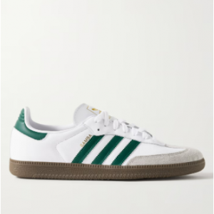 ADIDAS ORIGINALS Samba OG 绒面革边饰皮革运动鞋