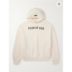 FEAR OF GOD 印花棉质针织连帽衫